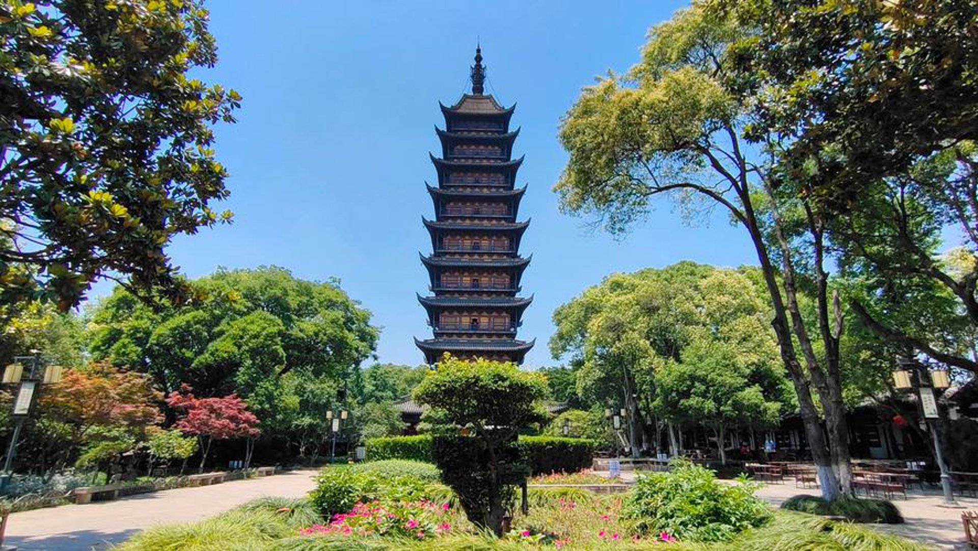 思塔园林景观